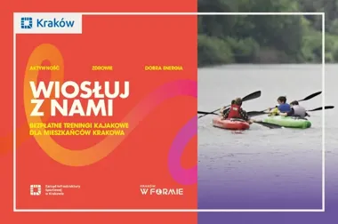 Kajaki dla rodzin zmieniają adres. Treningi przeniesiono z Zakrzówka